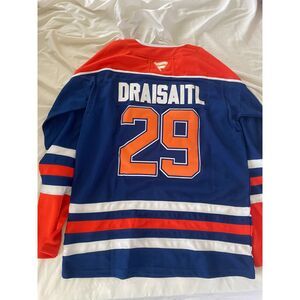 FANATICS LEON DRAISAITL PRIMEGREEN JERSEY SIZE 54 EDMONTON OILERS